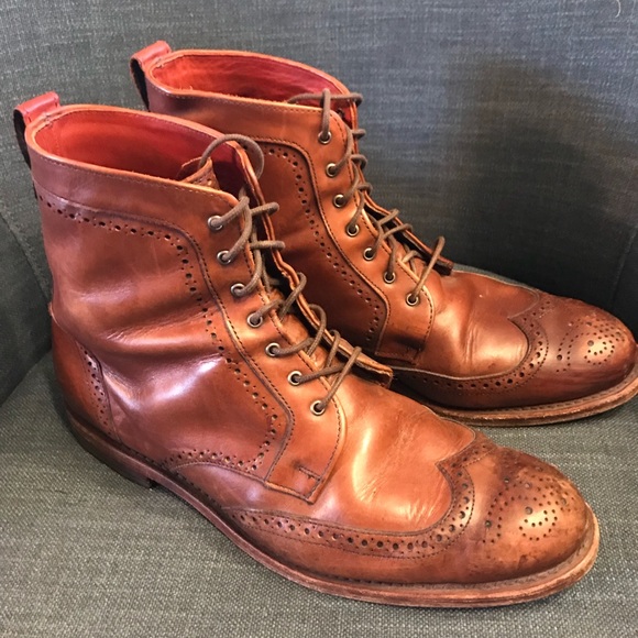 allen edmonds wingtip boots